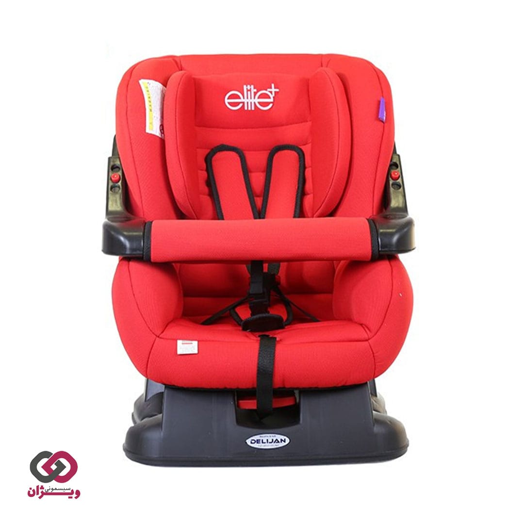 صندلی ماشین دلیجان مدل الیت پلاس Elite Plus رنگ قرمز