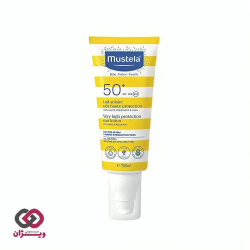 لوسیون ضد آفتاب 200 میل با +SPF 50 موستلا Mustela