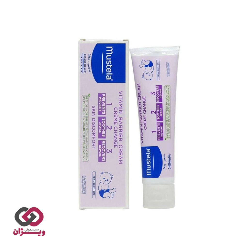 کرم سوختگی نوزاد 3 کاره موستلا (Mustela) حجم 100 میلی لیتر